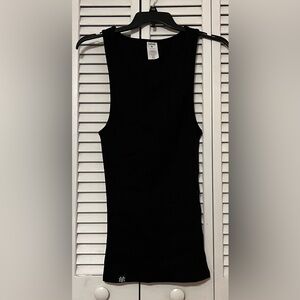 NWOT Men’s Ekkovision Black Ribbed Beater Tank Top size 2XL